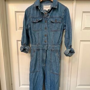Women’s Anthropologie Pilcro Denim Jumpsuit size XS